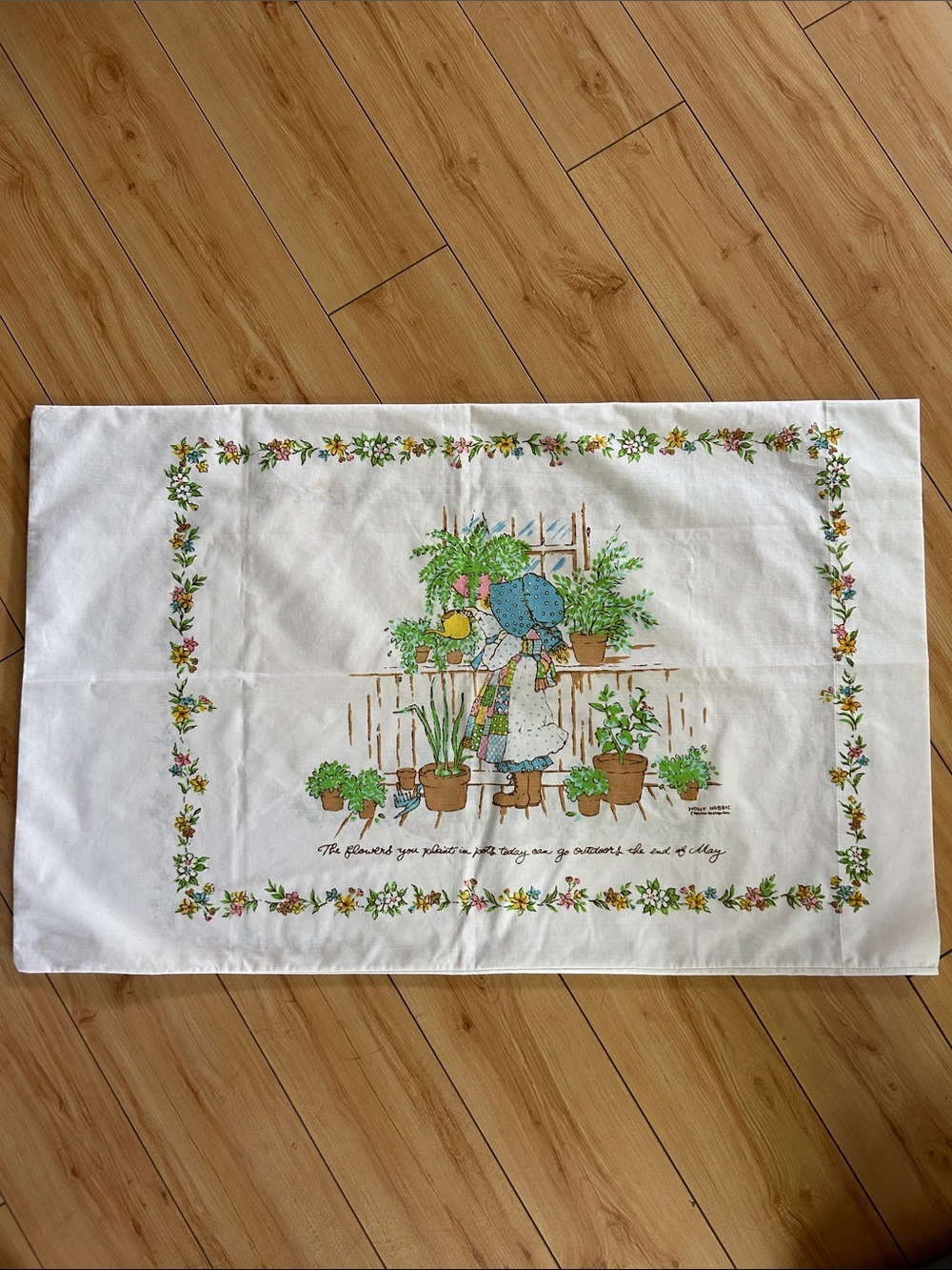 Vintage Holly Hobbie Pillow Case